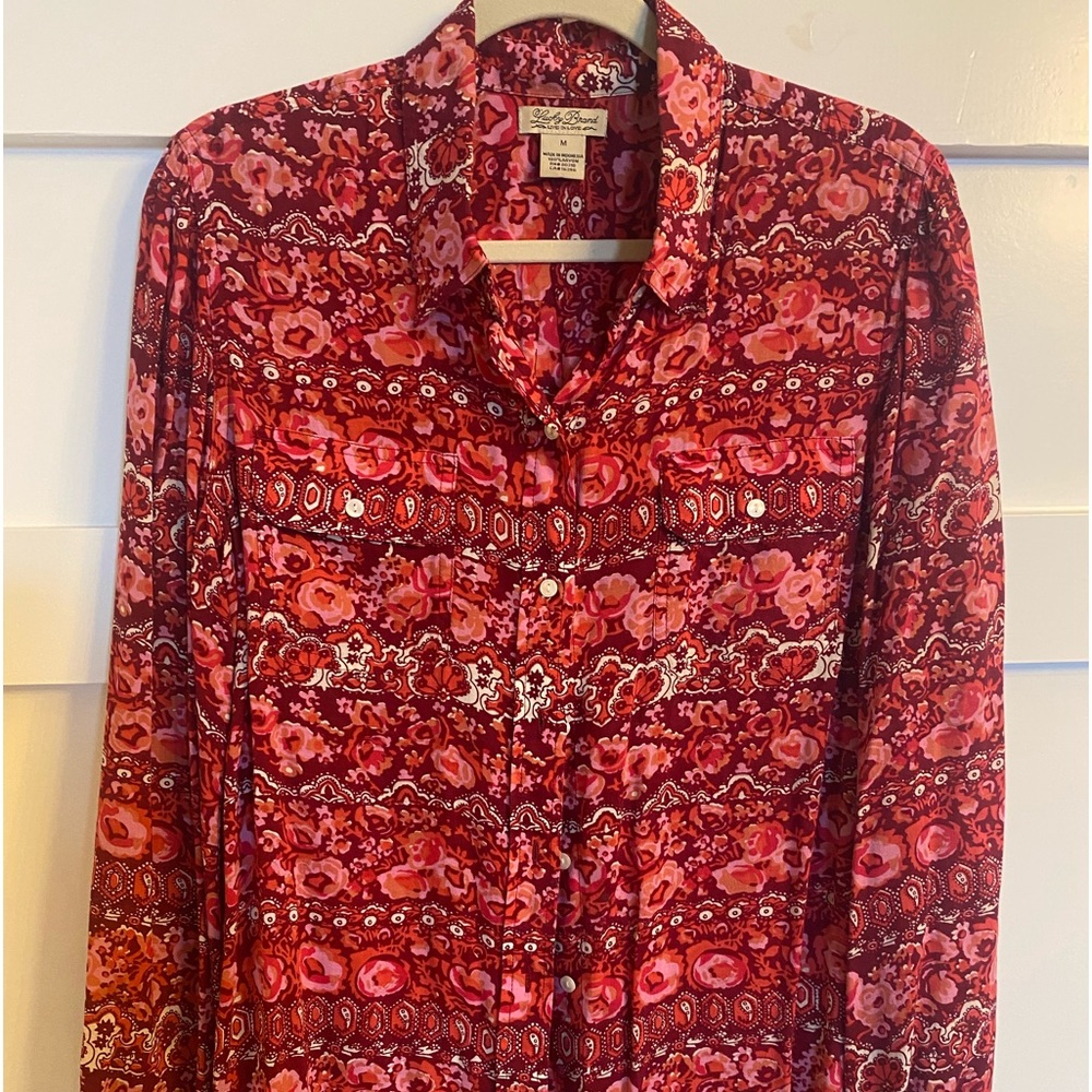 Lucky Brand, button down, M